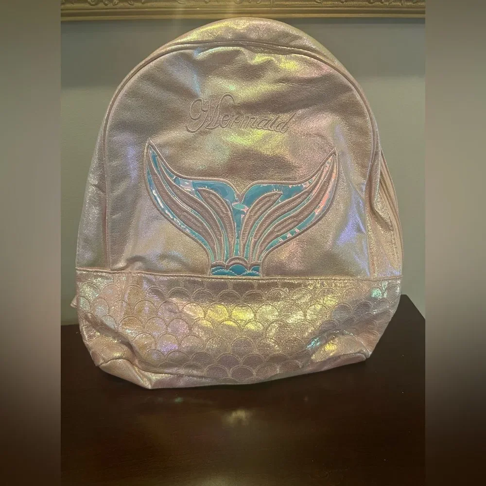 Iridescent Backpack - Pink and Blue